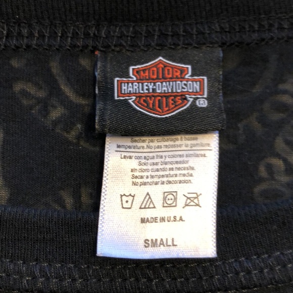 Harley Davidson ladies long sleeve shirt size small - Picture 2 of 5